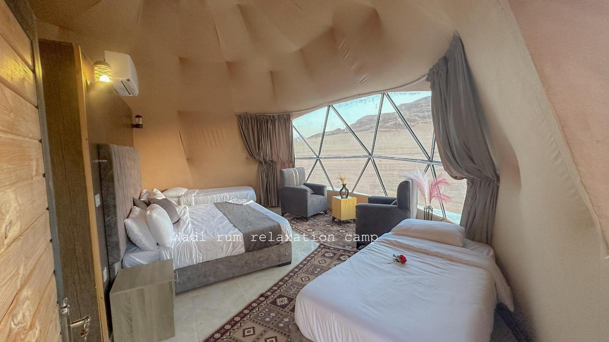 Wadi Rum Relaxation Camp Exterior foto