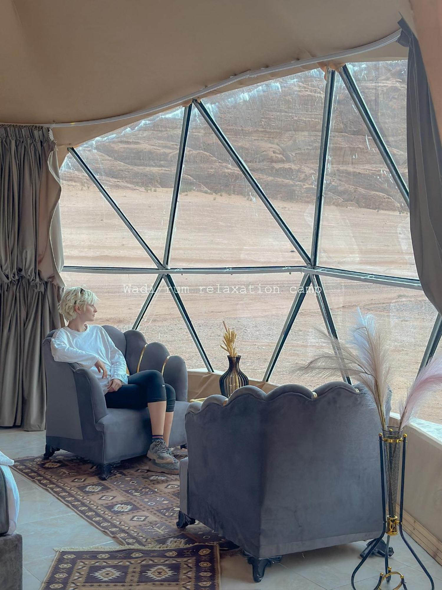 Wadi Rum Relaxation Camp Exterior foto